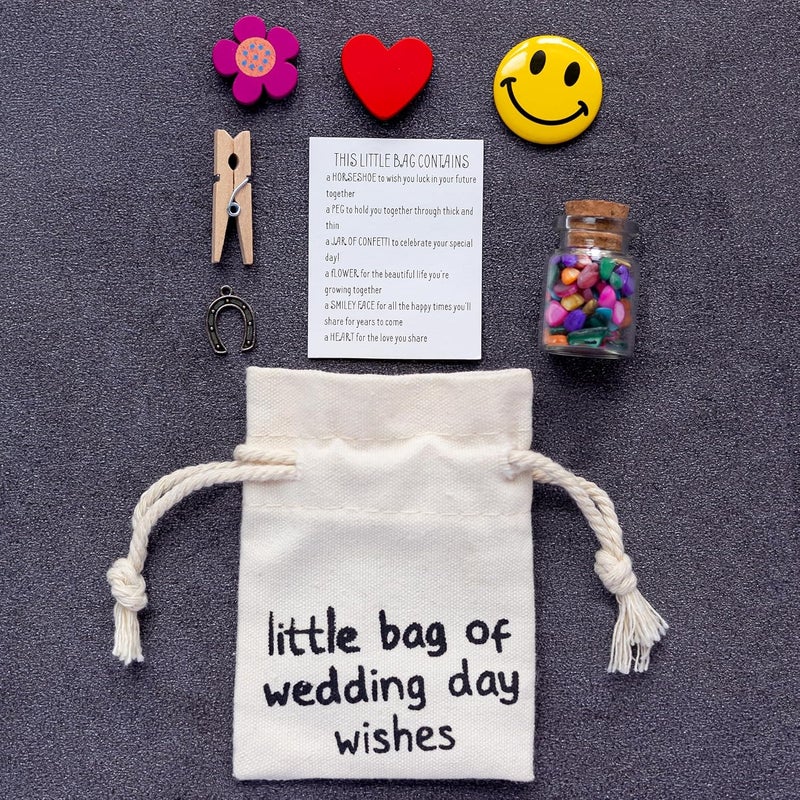 Handmade Cute Wedding Day Gifts for Bride From Best Friend, Bride Gifts, Wedding Card,Wedding Blessing Souvenirs, Beautiful Souvenirs for Honeymooner on Their Wedding Day. - Image 3